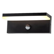 Applique LED moderna lampada da parete con sensore di movimento PIR impermeabile