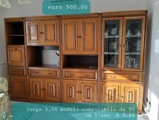 mobile soggiorno,componibile color noce