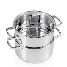 Vaporiera Pentola Acciaio Inox 6,4 lt Brandani *55914