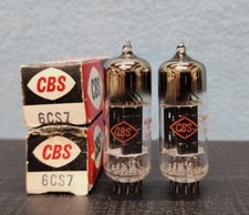 Tubi sottovuoto cbs 6cs7 - tubi,