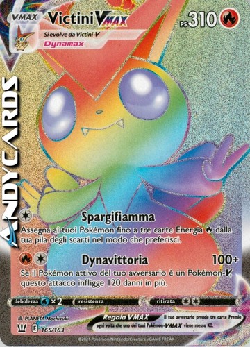 Victini vmax 165 163 rara - vmax, •