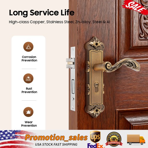 Serratura porta bronzo - ,