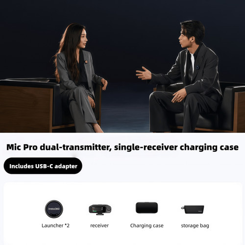 Insta360 mic pro microfono - mic,