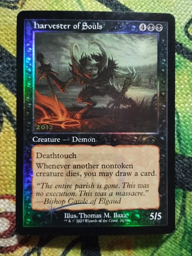 Retro foil harvester souls - retro,