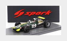 1:43 SPARK Brabham F1 Bt26 #18 Belgium Gp 1968 Jack Brabham S8311