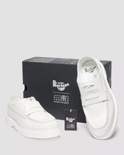 Mocassini 42218100 MM6 Maison Margiela Dr.Martens Penton 1461 bianchi (uomo)