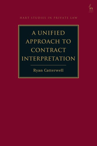 Unified approach contract - approach, to