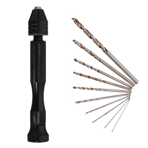 Set mini trapano manuale punte - set,