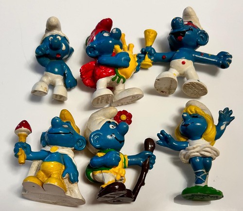 Lotto personaggi puffi - lotto,