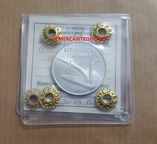 10 LIRE 1954  PERIZIATA  FDC