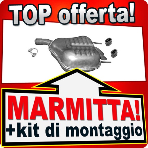 Silenziatore posteriore per - silenziatore,