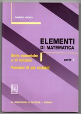 ELEMENTI DI MATEMATICA Parte 4
