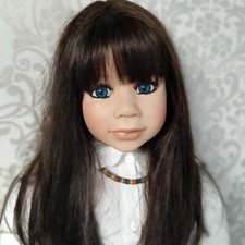 Bambola artistica "Olivia" Monika Levenig., 112 cm.