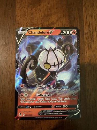 Chandelure 039 264 carta - chandelure,