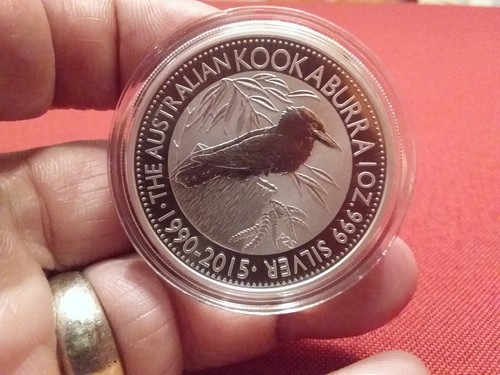 Kookaburra oncia argento - oncia,