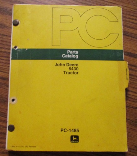 Catalogo ricambi trattore - , john