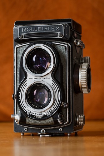 Rolleiflex fotocamera medio - t,