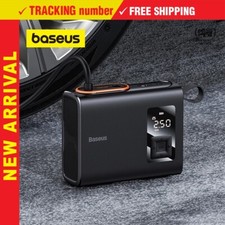 Baseus Compressore Aria Auto Doppio Cilindro Pompa Aria Auto Pneumatico Moto Bicicletta