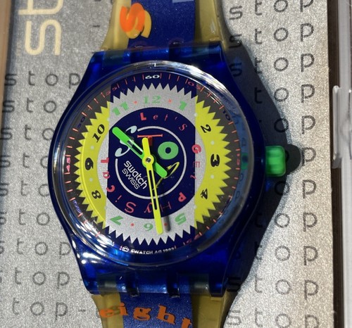 Swatch stop watch 1994 time - stop,