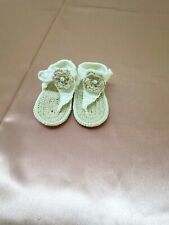 Scarpette neonato 100% cotone fatte a mano 