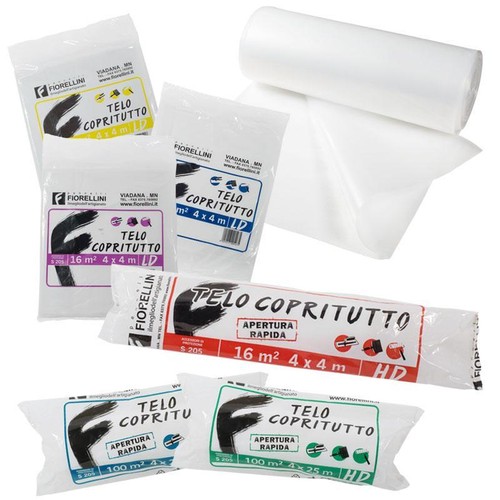 Telo copritutto plastica - copritutto, in