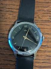 Orologio elegante Marvin Jumbo 37 mm Cal 560 uomo 15 gioielli, tenere il tempo #P398