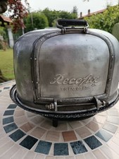 Antico forno  alluminio  con calotta  che usavano sulla cucina economica a legna