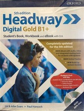 Headway dig.gold B1+- sb/wb+ build up+ workbook key - Oxford- 9780194529280