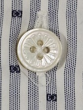 Camicia uomo sartoriale Barba Napoli taglia 15/38 con bottoni in madreperla