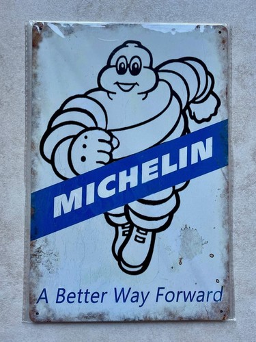 Insegna metallo michelin - insegna,