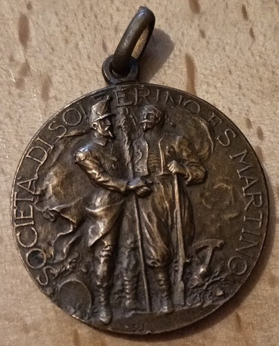 Medaille bronze societa - bronze, di