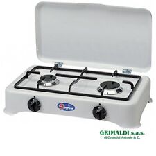 FORNELLO A GAS METANO A 2 FUOCHI PARKER MOD. 5326 MT 2F MADE IN ITALY 