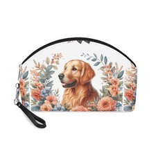 Golden Retriever Floral Makeup
