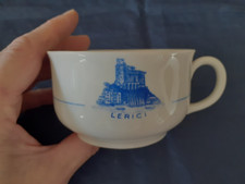 LERICI - TAZZA DA CAPPUCCINO O THE IN PORCELLANA - IMMAGINE DEL CASTELLO - BELLA