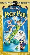 Peter pan vhs 1998 - peter, 45th
