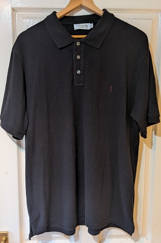 Polo yves saint laurent nera - polo,