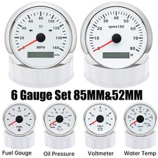 Set 6 Calibri 85mm Bianco GPS