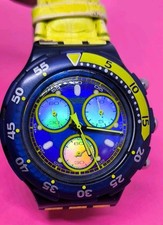  Vintage " SWATCH " Fluowave