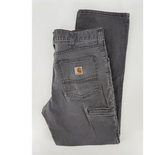 Carhartt Pants Mens 33x32 Gray
