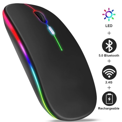 Mouse wireless ricaricabile
