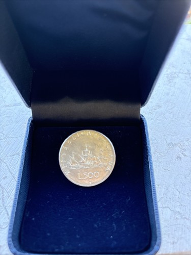 500 lire argento - di,