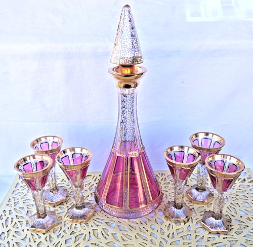 Decanter vintage moser - decanter,