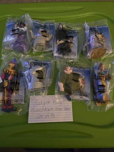 Set giocattoli burger king - 8,