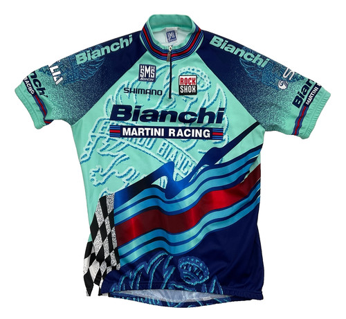 Maglia ciclismo corsa bianchi - ciclismo,