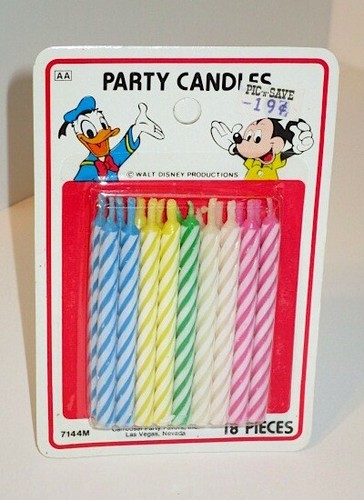 Candele vintage disney - candele,