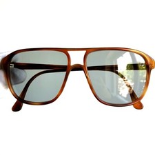 occhiali da sole LOZZA ZILO N.42 56-14 vintage sunglasses marrone lenti grigie