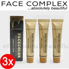3X Fondotinta Facecolor Make
