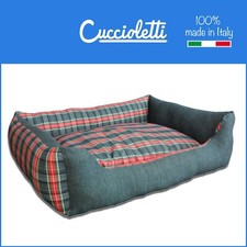 CUCCIA CANE GATTO MATERASSINO KING ARTIGIANALE 100% MADE IN ITALY by Cuccioletti