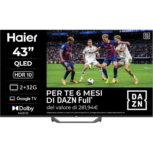 Haier h43q80fux smart - haier, tv