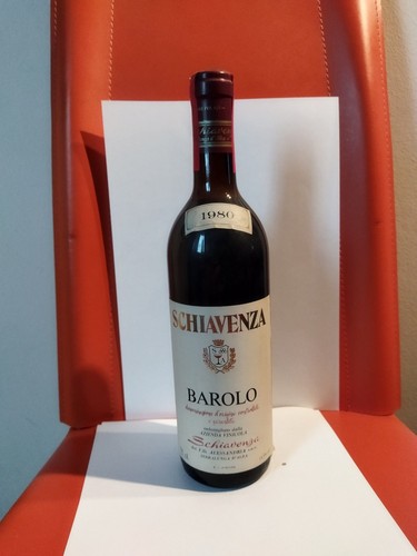 Schiavenza 1980 barolo docg - 1980,
